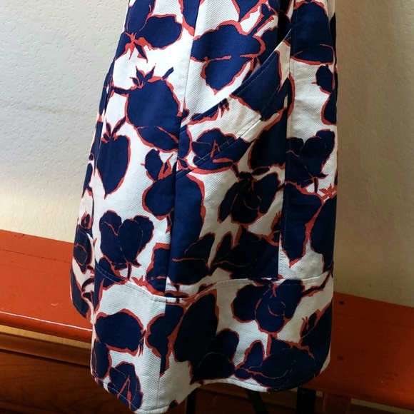 Land's End Navy and White Dress - Picture 5 of 8